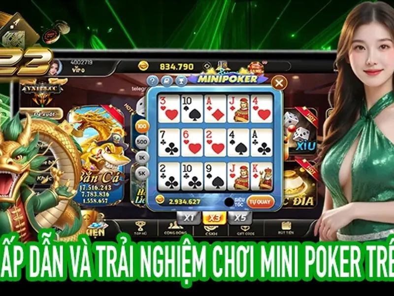 Bàn chơi Baccarat trực tuyến tại TK88