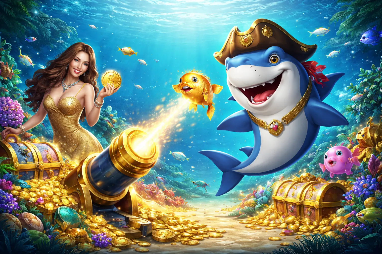 Hình ảnh chính trò chơi Bắn Cá TK88