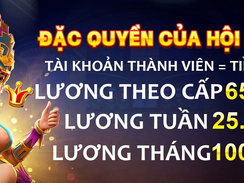 Quyền lợi độc quyền VIP tại TK88