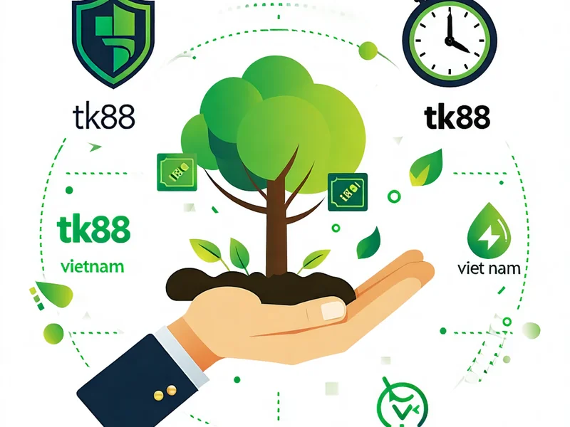 Hình ảnh minh họa các biện pháp cờ bạc có trách nhiệm, như giới hạn thời gian chơi, hỗ trợ tư vấn, với logo TK88, TK88 Vietnam, TK88 Việt Nam